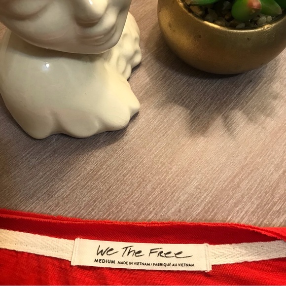 We the Free ⚜️ Orange Striped Insude Out Threading - Picture 11 of 12